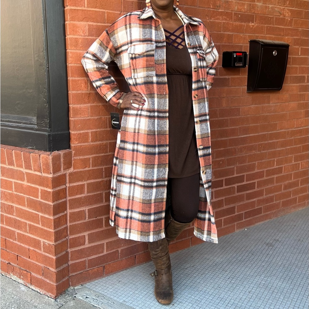 Plaid Shacket - Picture 3 of 5